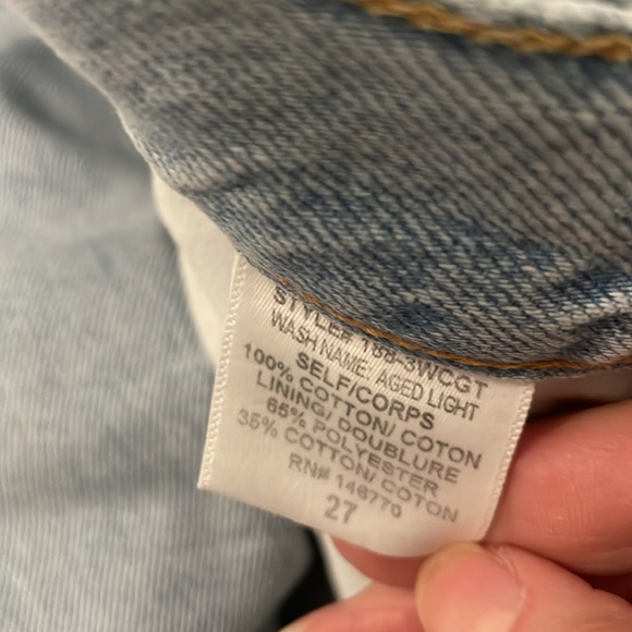 The BEST jeans re/done 594 cigarette pants jeans sz 27 Cigarette leg - Picture 10 of 11